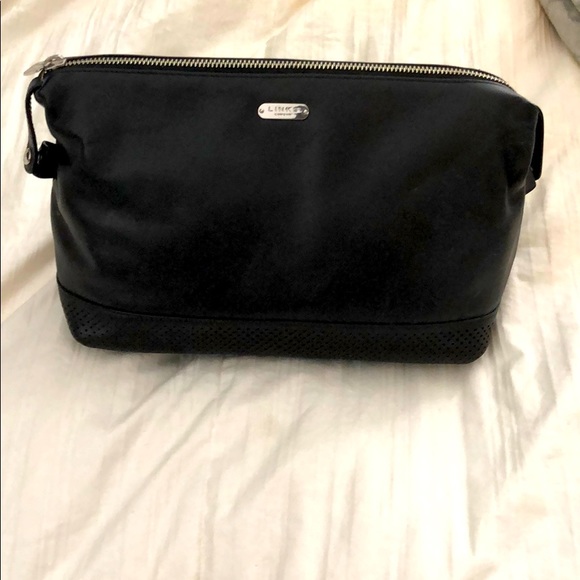 Links London Leather Toiletry Bag - Picture 1 of 2